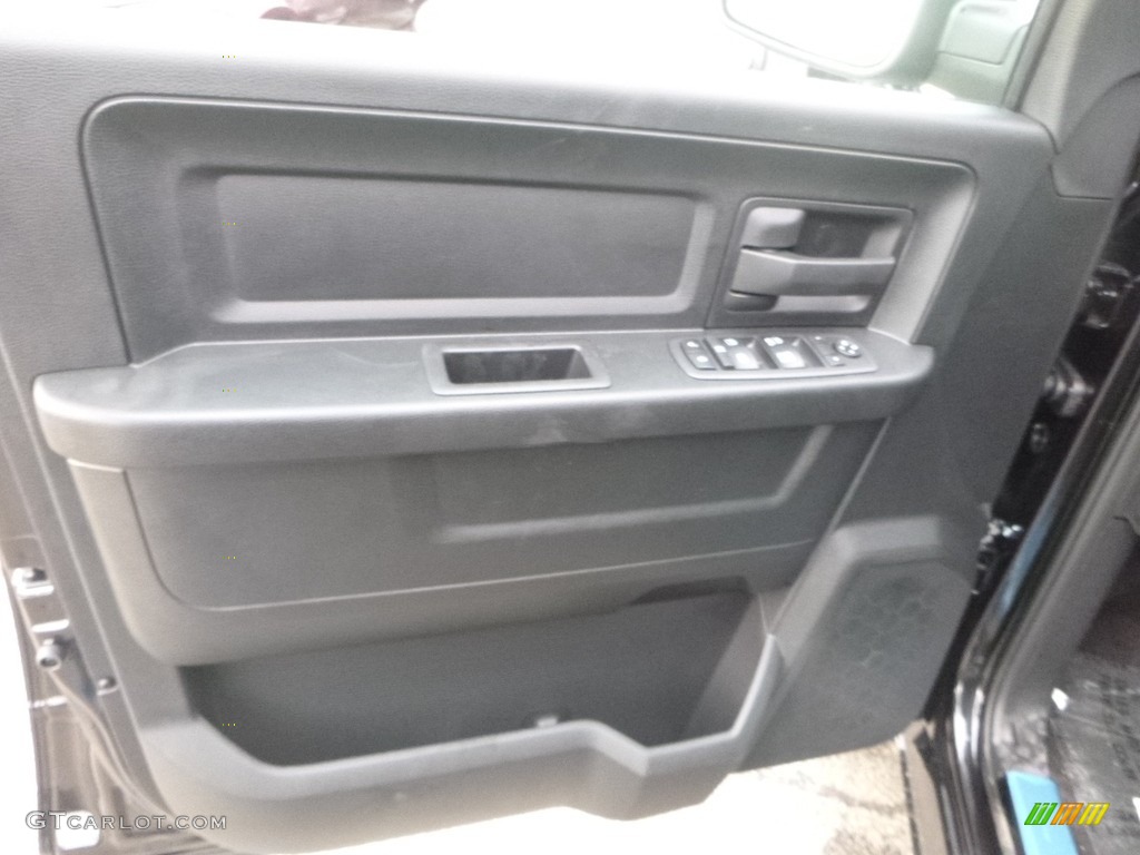 2018 1500 Express Crew Cab 4x4 - Brilliant Black Crystal Pearl / Black/Diesel Gray photo #14