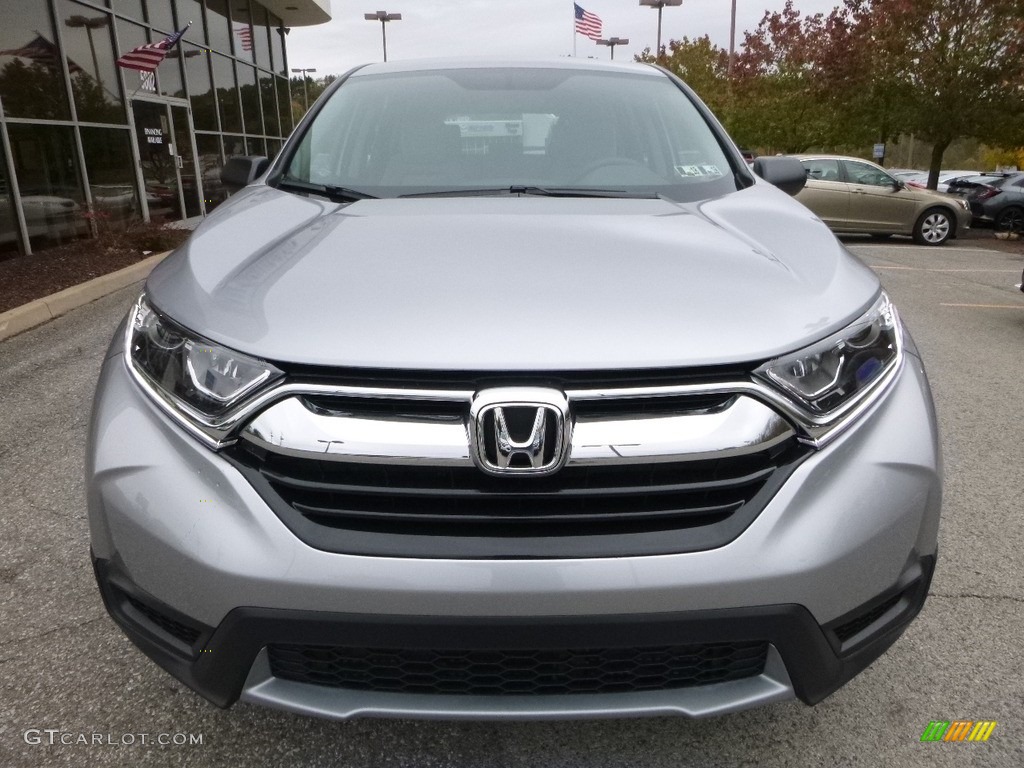 2017 CR-V LX AWD - Lunar Silver Metallic / Gray photo #6