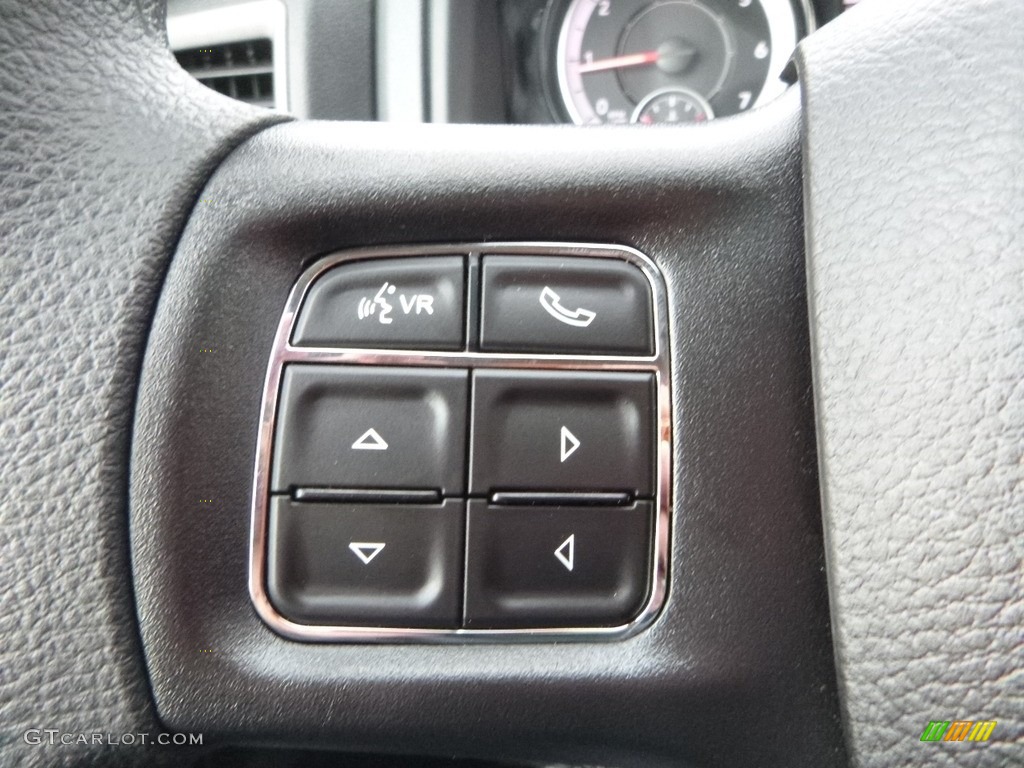 2018 1500 Express Crew Cab 4x4 - Brilliant Black Crystal Pearl / Black/Diesel Gray photo #20