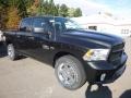 2018 Brilliant Black Crystal Pearl Ram 1500 Express Crew Cab 4x4  photo #7
