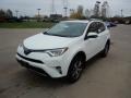 2018 Super White Toyota RAV4 XLE AWD  photo #1
