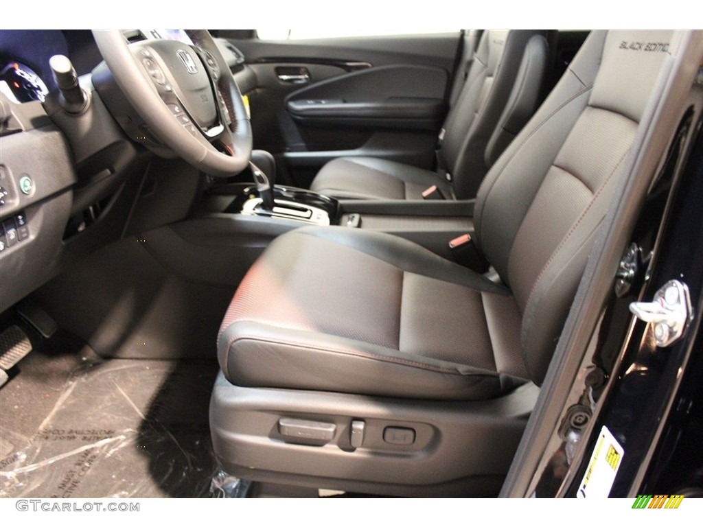 2018 Honda Ridgeline Black Edition AWD Front Seat Photo #123570535