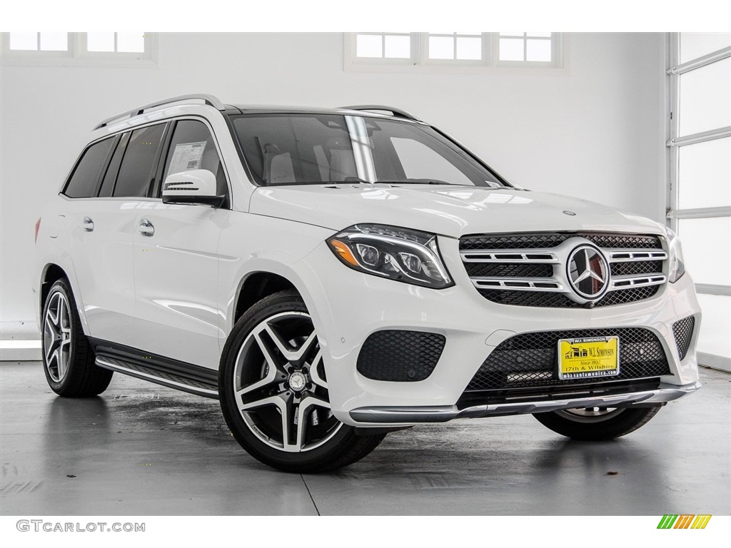Polar White 2018 Mercedes-Benz GLS 550 4Matic Exterior Photo #123570703