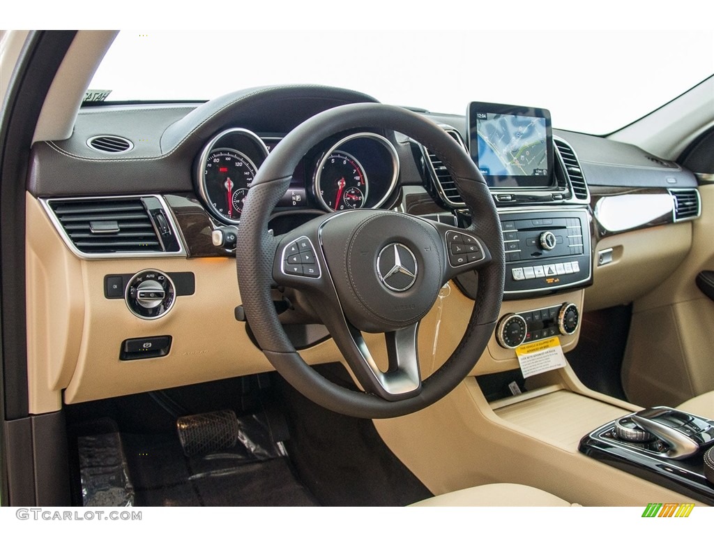 2018 Mercedes-Benz GLS 450 4Matic Ginger Beige/Black Dashboard Photo #123570973