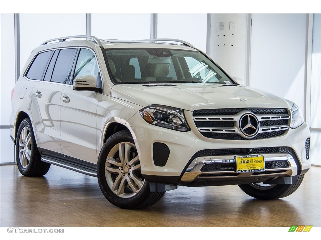 Polar White 2018 Mercedes-Benz GLS 450 4Matic Exterior Photo #123571132