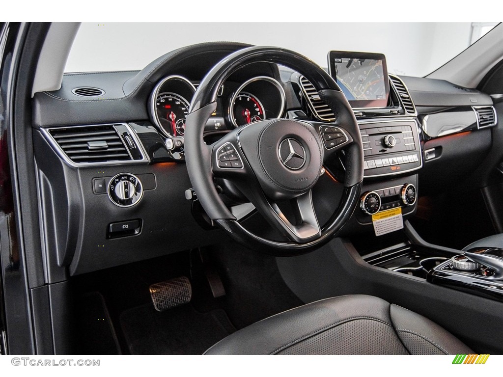 2018 Mercedes-Benz GLS 550 4Matic Black Dashboard Photo #123571339