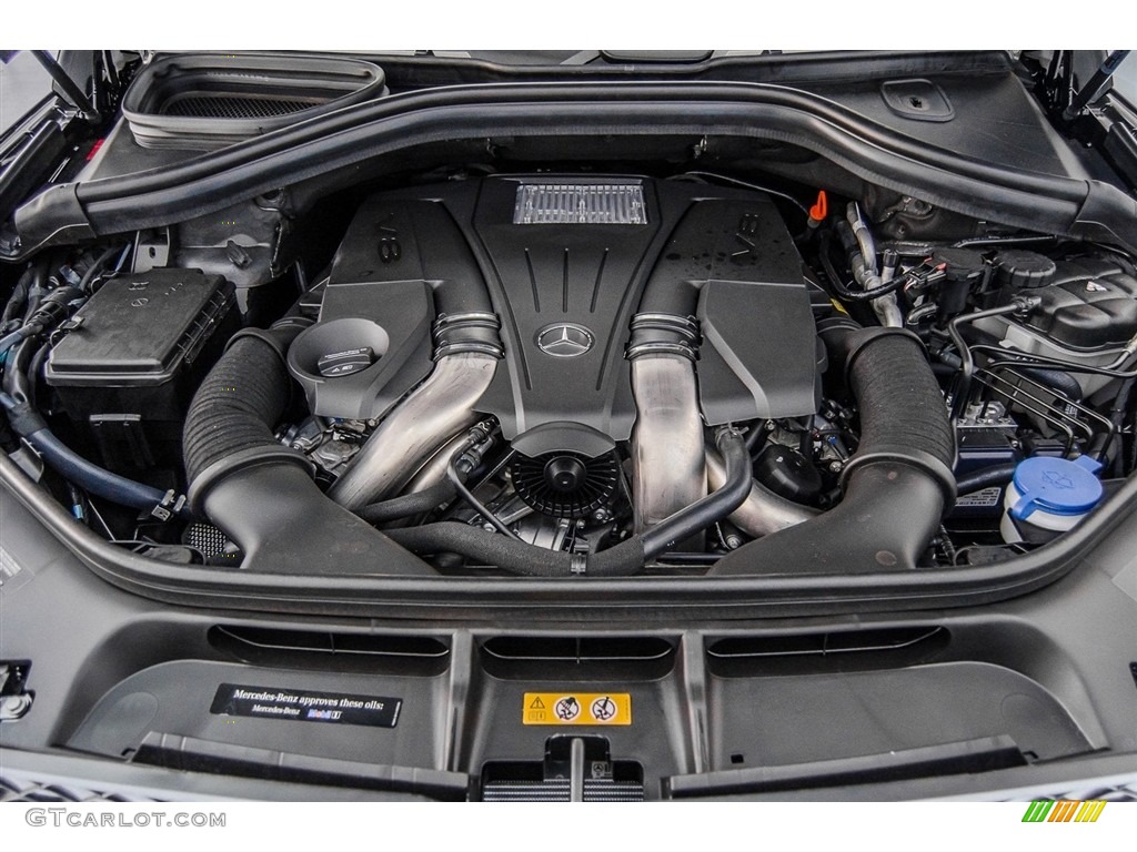 2018 Mercedes-Benz GLS 550 4Matic 4.7 Liter biturbo DOHC 32-Valve VVT V8 Engine Photo #123571369