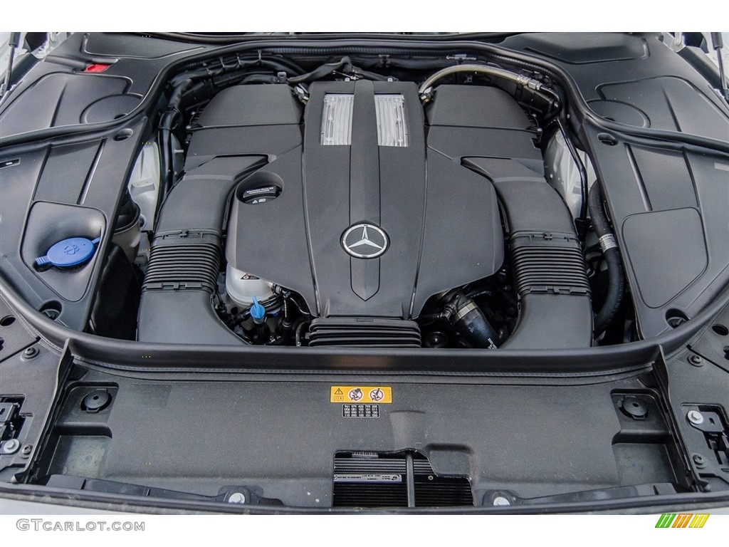 2018 Mercedes-Benz S 450 Sedan 3.0 Liter biturbo DOHC 24-Valve VVT V6 Engine Photo #123572020