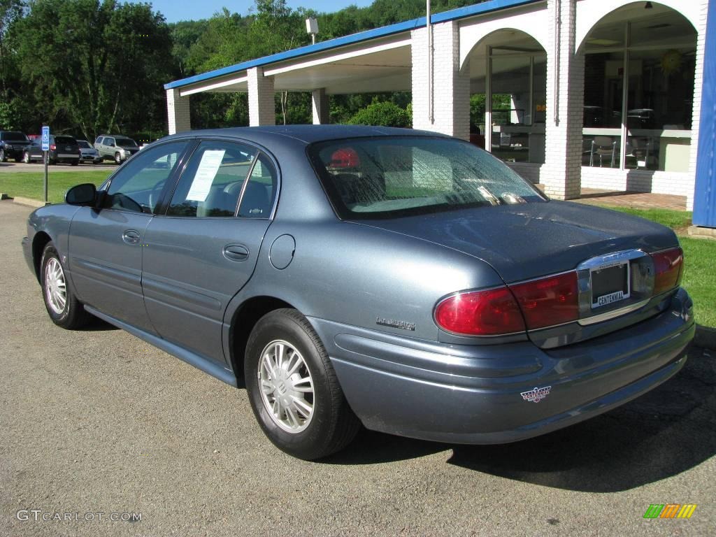 2002 LeSabre Custom - Titanium Blue Metallic / Medium Gray photo #3