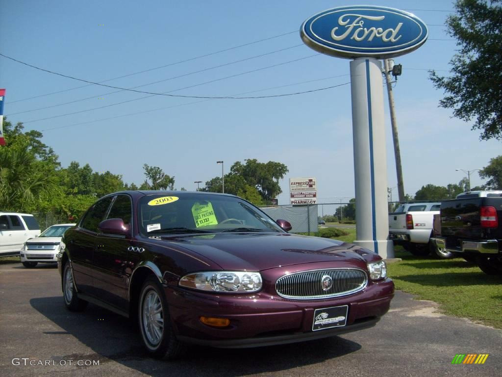 2003 LeSabre Limited - Cabernet Red Metallic / Taupe photo #1