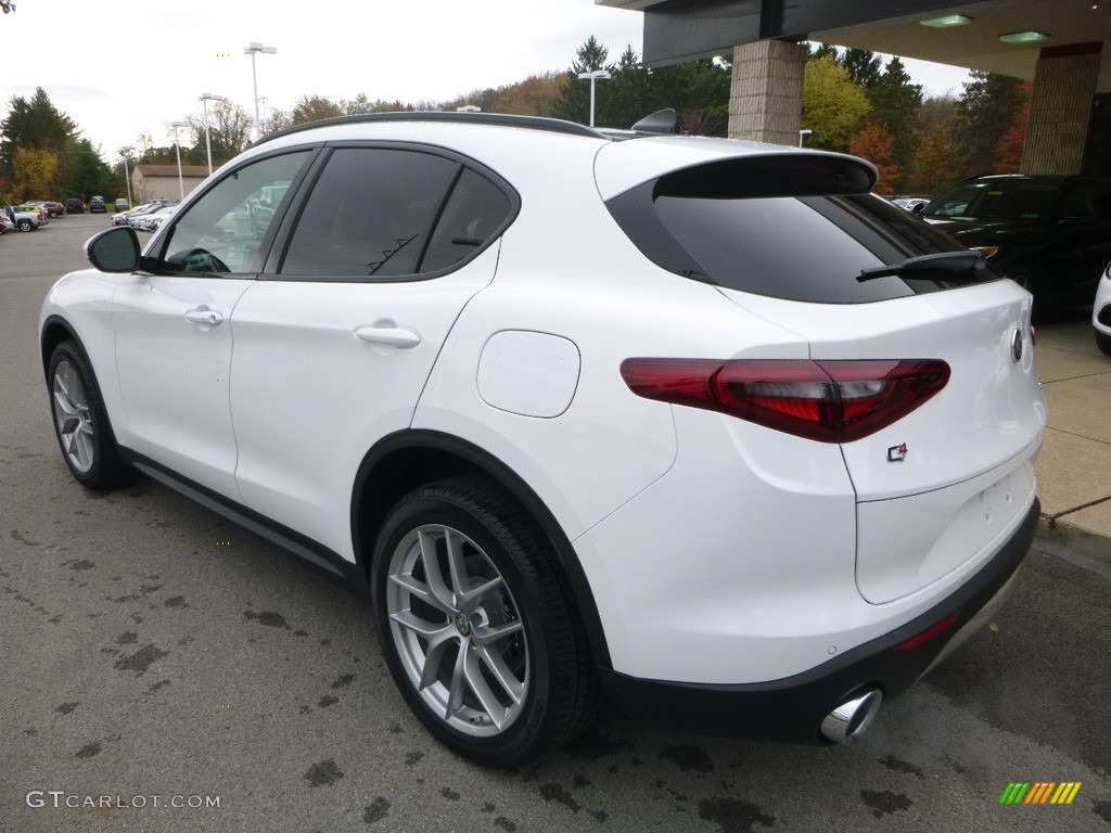 2018 Stelvio Sport AWD - Alfa White / Black/Chocolate photo #4