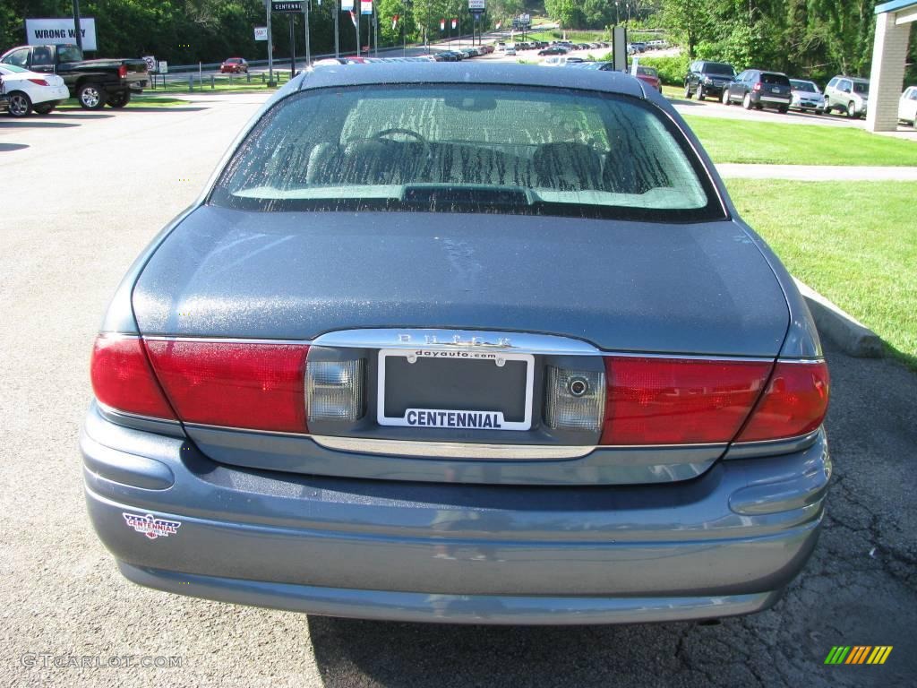 2002 LeSabre Custom - Titanium Blue Metallic / Medium Gray photo #4