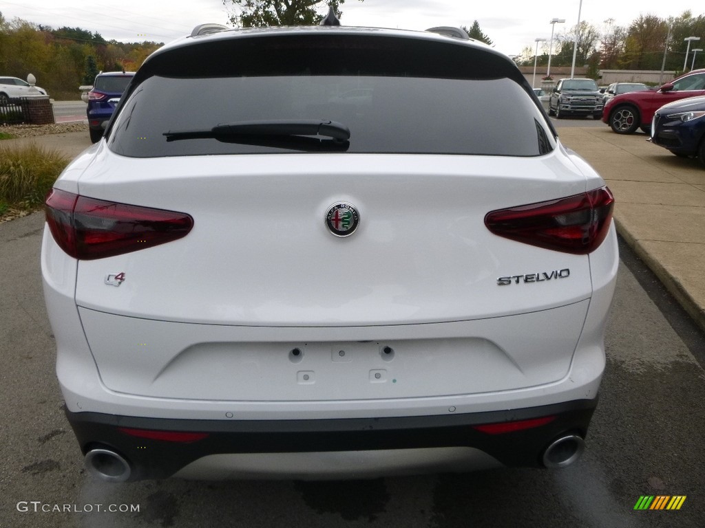 2018 Stelvio Sport AWD - Alfa White / Black/Chocolate photo #6