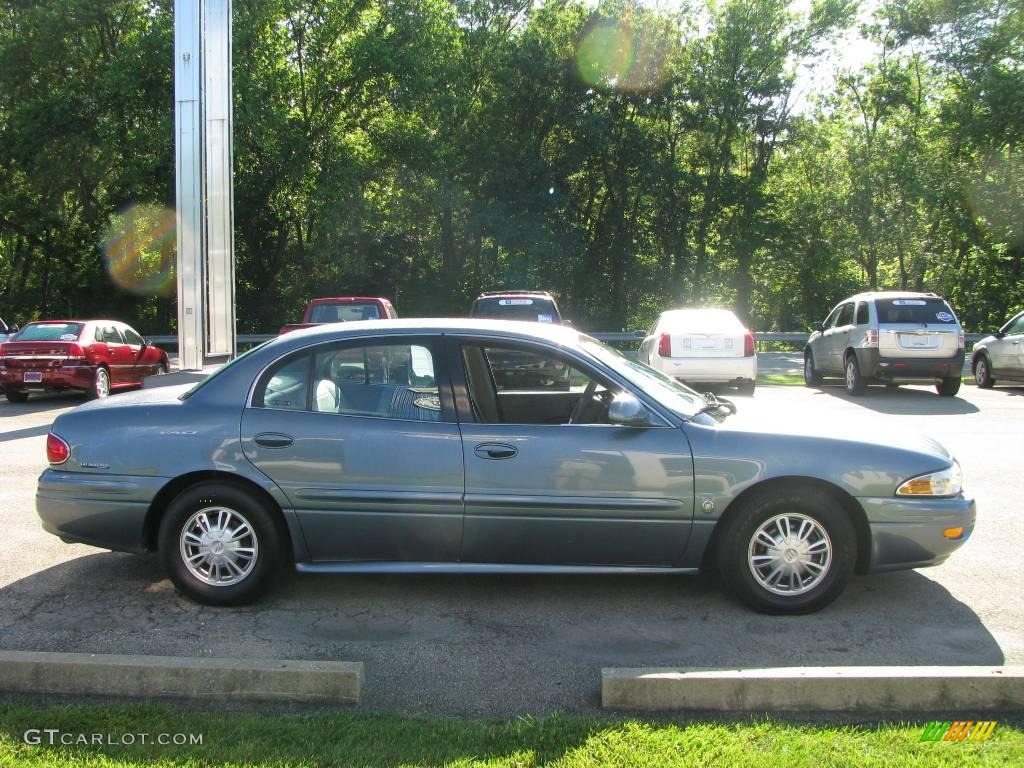 2002 LeSabre Custom - Titanium Blue Metallic / Medium Gray photo #5