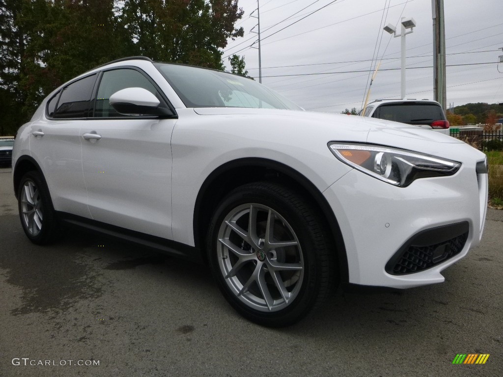 2018 Stelvio Sport AWD - Alfa White / Black/Chocolate photo #11