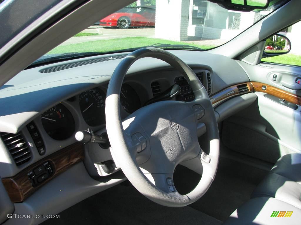 2002 LeSabre Custom - Titanium Blue Metallic / Medium Gray photo #8