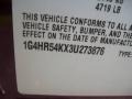 Cabernet Red Metallic - LeSabre Limited Photo No. 16
