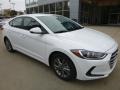 2018 Quartz White Pearl Hyundai Elantra SEL  photo #3