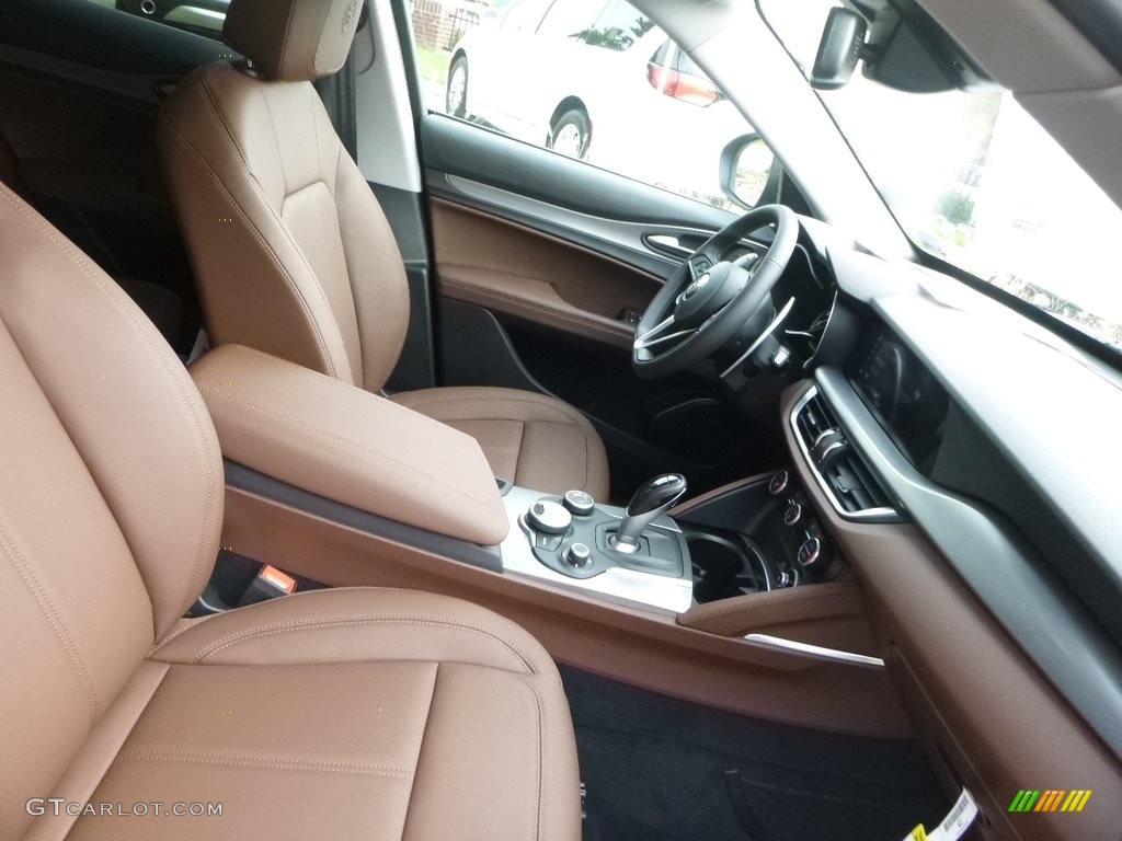 2018 Alfa Romeo Stelvio Sport AWD Front Seat Photo #123576055