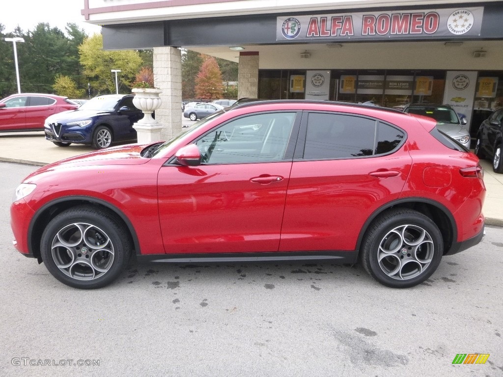 Rosso Alfa (Red) 2018 Alfa Romeo Stelvio Sport AWD Exterior Photo #123576504