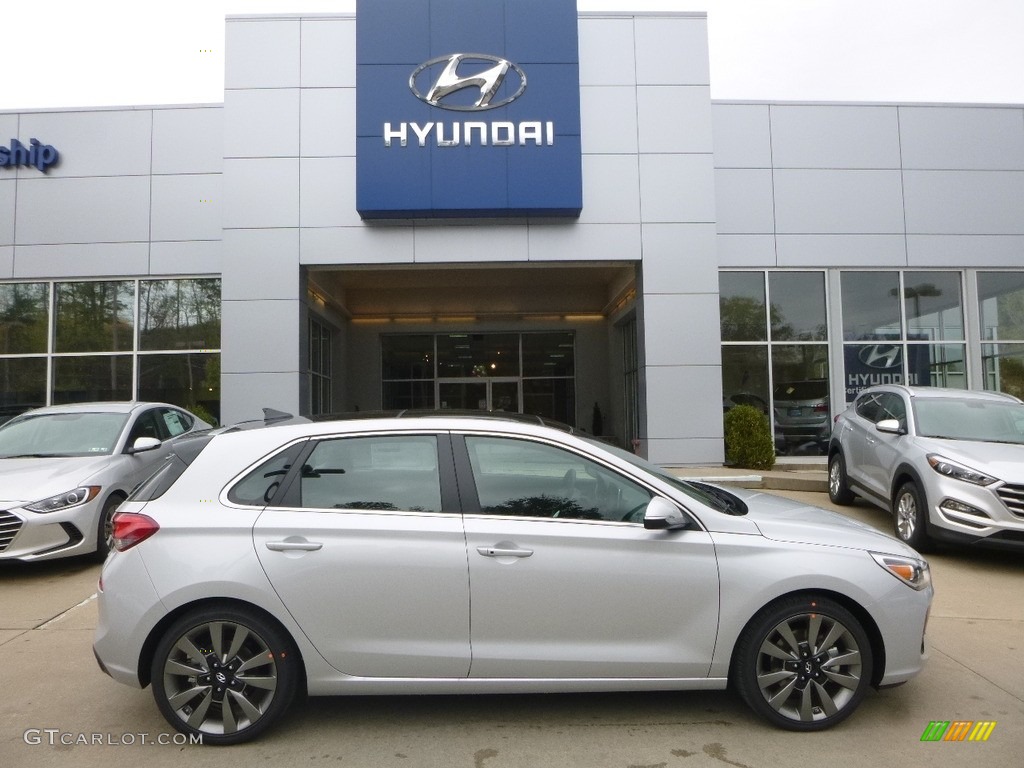 Symphony Air Silver 2018 Hyundai Elantra GT Sport Exterior Photo #123576576