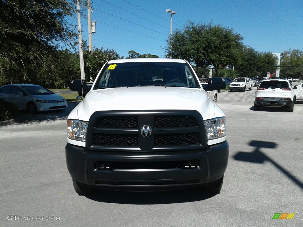 2018 2500 Tradesman Crew Cab 4x4 - Bright White / Black/Diesel Gray photo #8