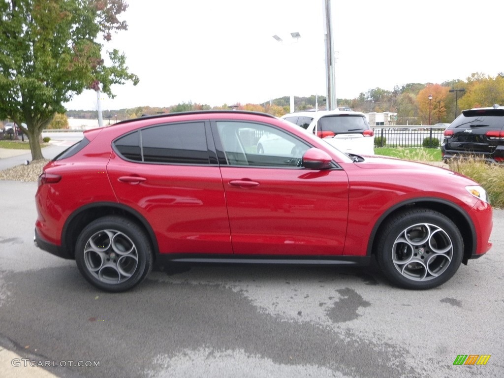 Rosso Alfa (Red) 2018 Alfa Romeo Stelvio Sport AWD Exterior Photo #123576655