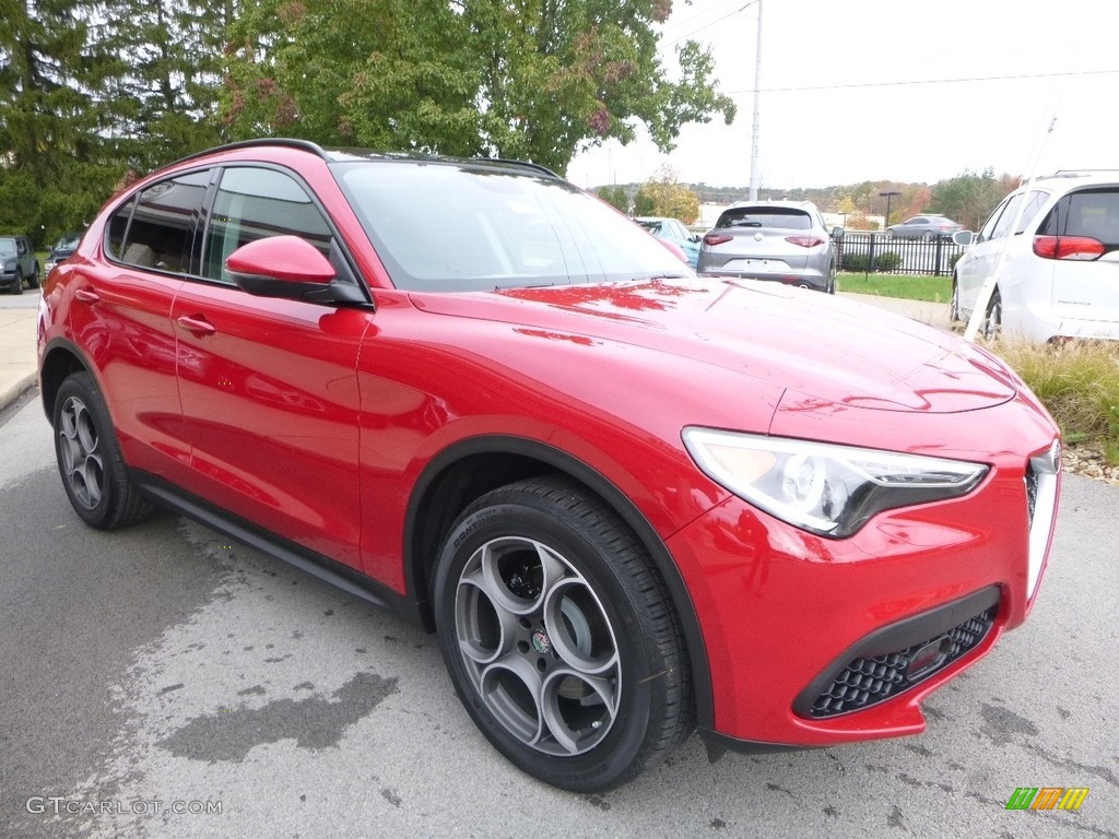 Rosso Alfa (Red) 2018 Alfa Romeo Stelvio Sport AWD Exterior Photo #123576682