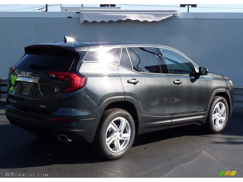 2018 Terrain SLE AWD - Graphite Gray Metallic / ­Jet Black photo #2