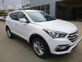 2018 Pearl White Hyundai Santa Fe Sport 2.0T AWD  photo #3