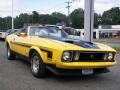 1973 Medium Bright Yellow Ford Mustang Convertible  photo #6