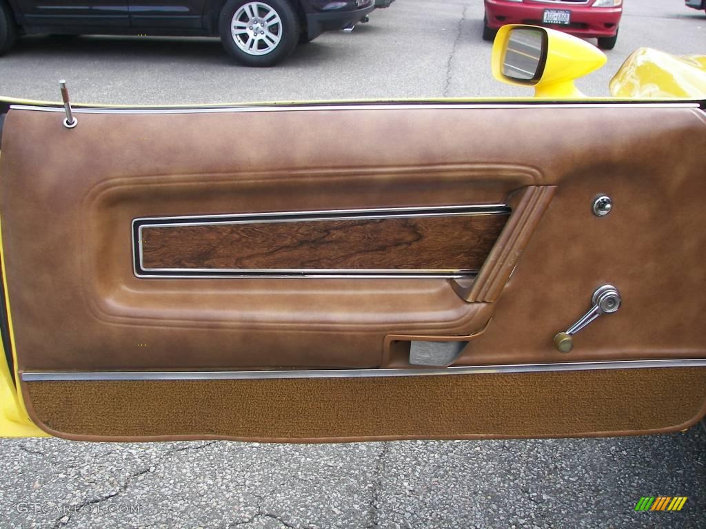 1973 Mustang Convertible - Medium Bright Yellow / Medium Ginger photo #11
