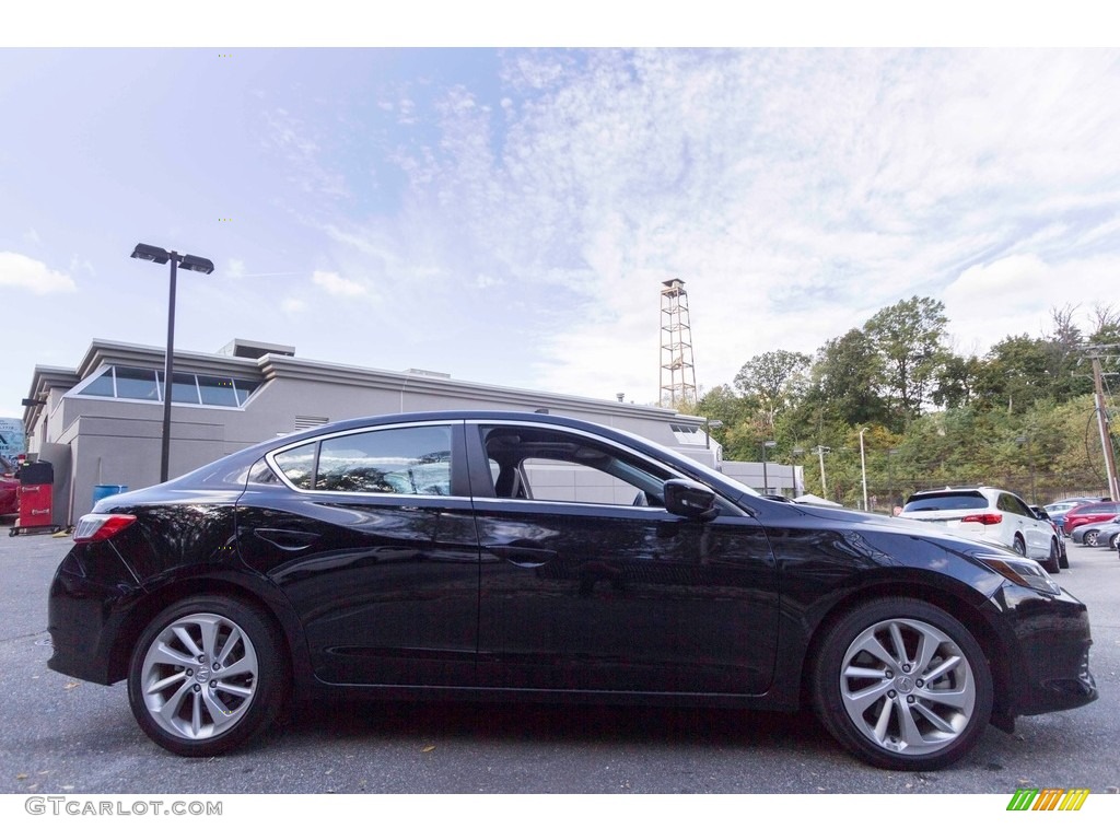 2017 ILX Premium - Crystal Black Pearl / Ebony photo #7