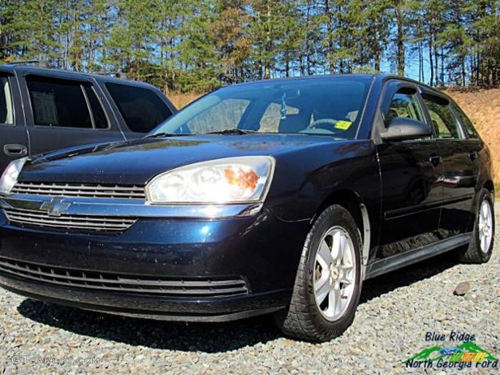 2005 Malibu Maxx LS Wagon - Laser Blue Metallic / Gray photo #2