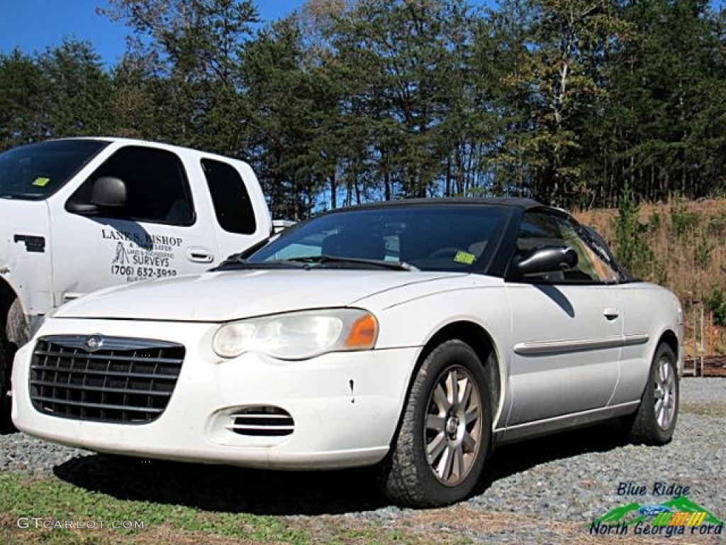 2005 Sebring GTC Convertible - Stone White / Dark Slate Gray photo #3