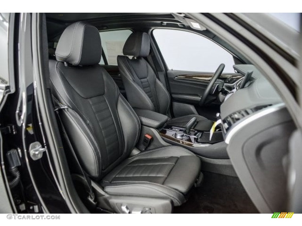 Black Interior 2018 BMW X3 M40i Photo #123579130