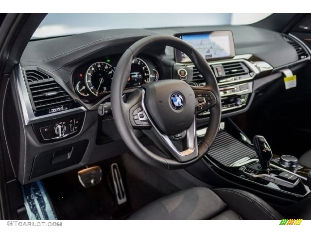 2018 BMW X3 M40i Black Dashboard Photo #123579187