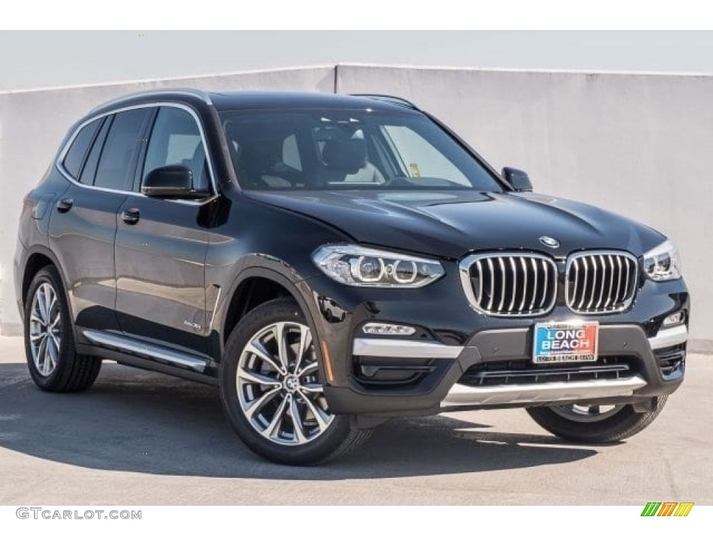 Jet Black 2018 BMW X3 xDrive30i Exterior Photo #123579444