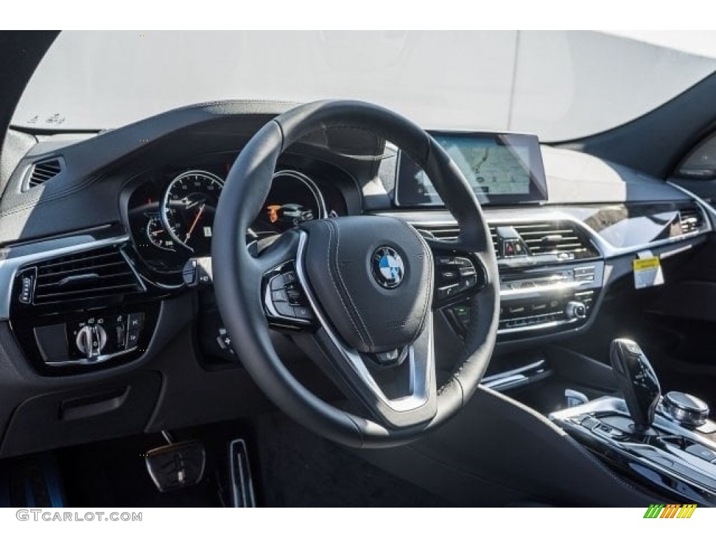 2018 BMW 6 Series 640i xDrive Gran Turismo Black Dashboard Photo #123579517