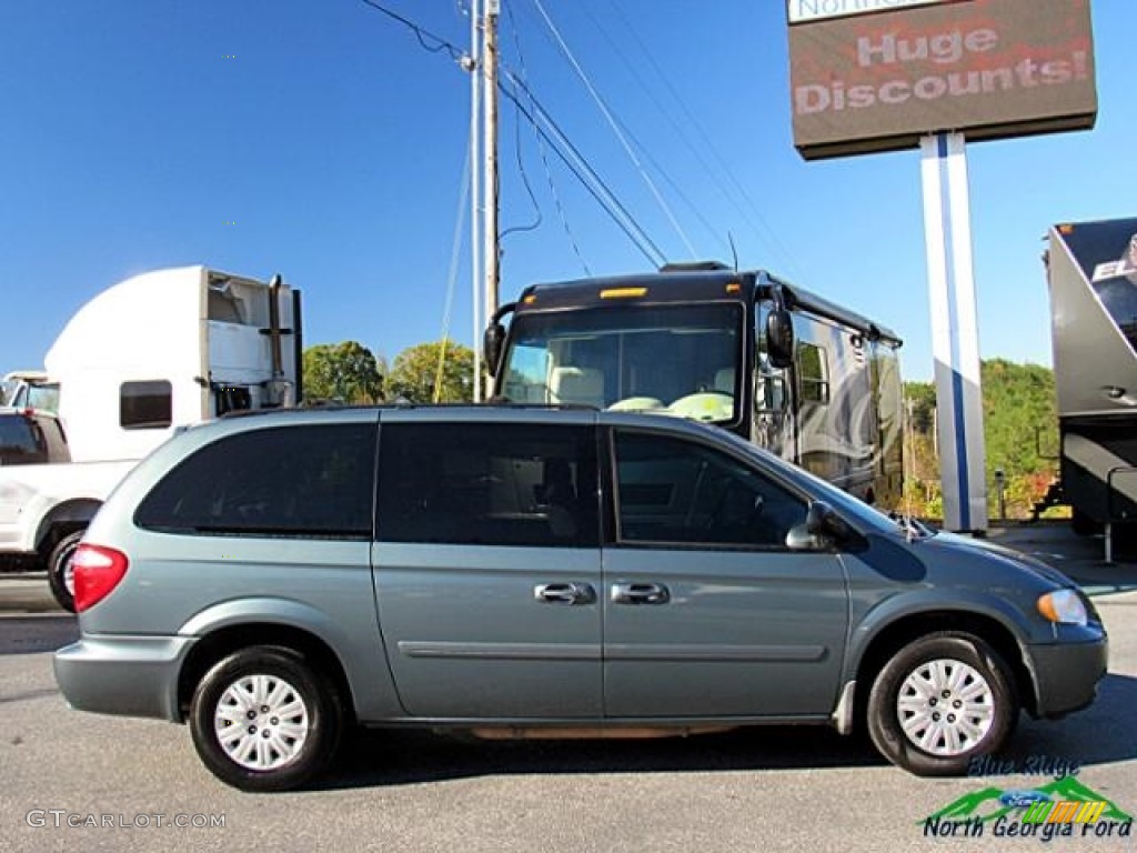 2007 Town & Country LX - Marine Blue Pearl / Medium Slate Gray photo #7