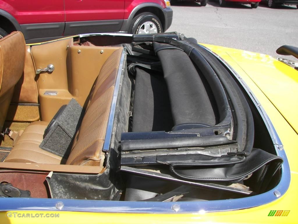 1973 Mustang Convertible - Medium Bright Yellow / Medium Ginger photo #26