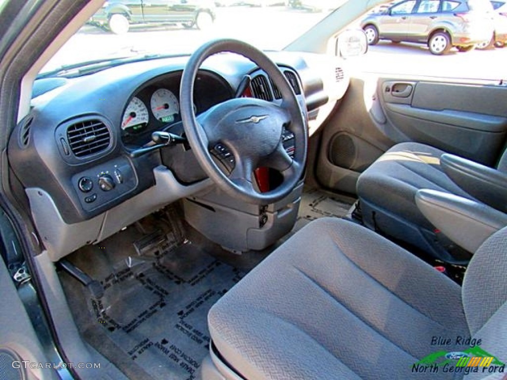 2007 Town & Country LX - Marine Blue Pearl / Medium Slate Gray photo #10