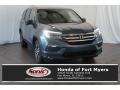 Steel Sapphire Metallic 2017 Honda Pilot EX