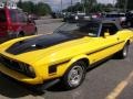 1973 Medium Bright Yellow Ford Mustang Convertible  photo #32