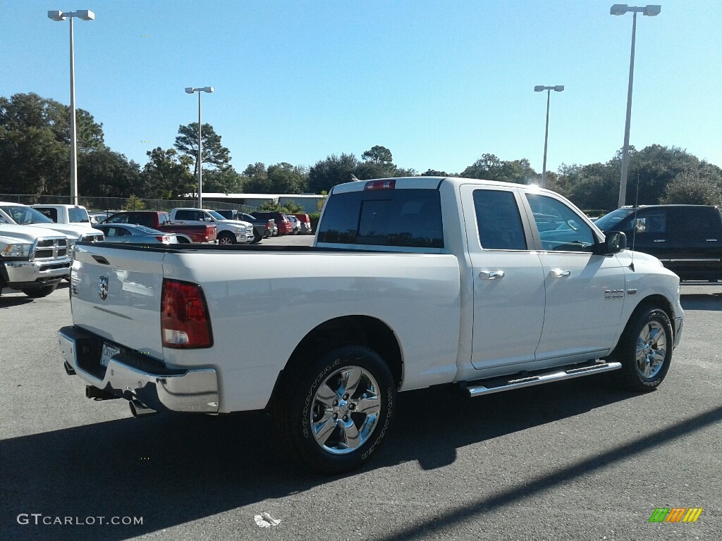 2018 1500 Big Horn Crew Cab - Bright White / Black/Diesel Gray photo #5