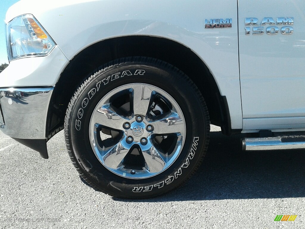 2018 1500 Big Horn Crew Cab - Bright White / Black/Diesel Gray photo #20