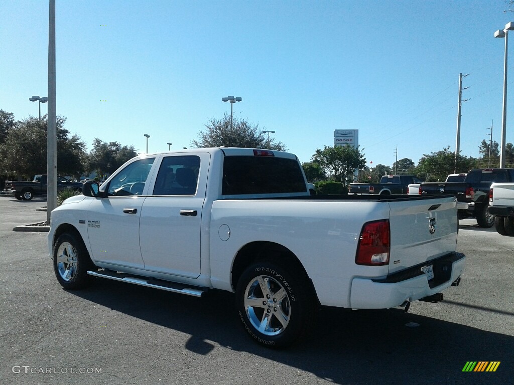 2018 1500 Express Crew Cab - Bright White / Black/Diesel Gray photo #3