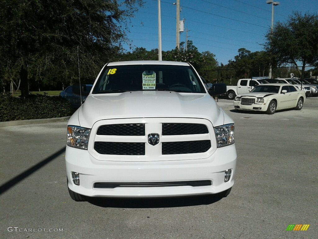 2018 1500 Express Crew Cab - Bright White / Black/Diesel Gray photo #8