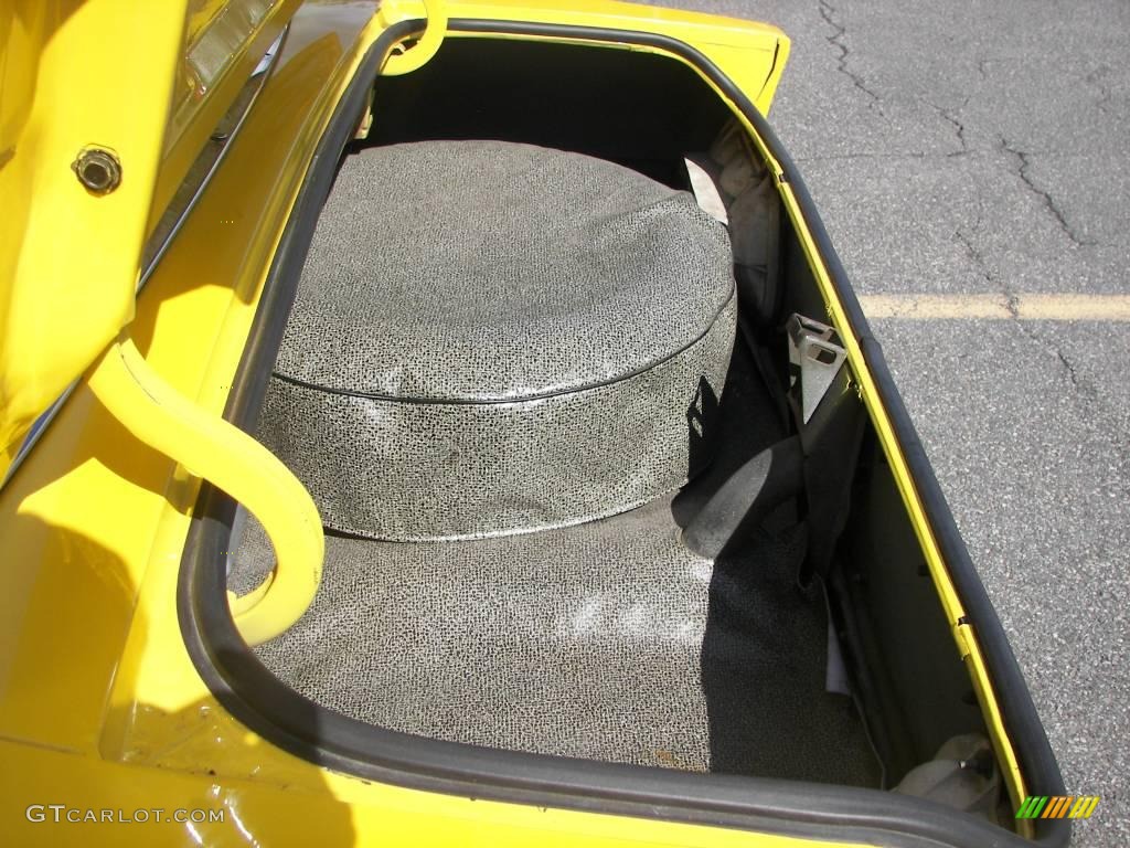 1973 Mustang Convertible - Medium Bright Yellow / Medium Ginger photo #38