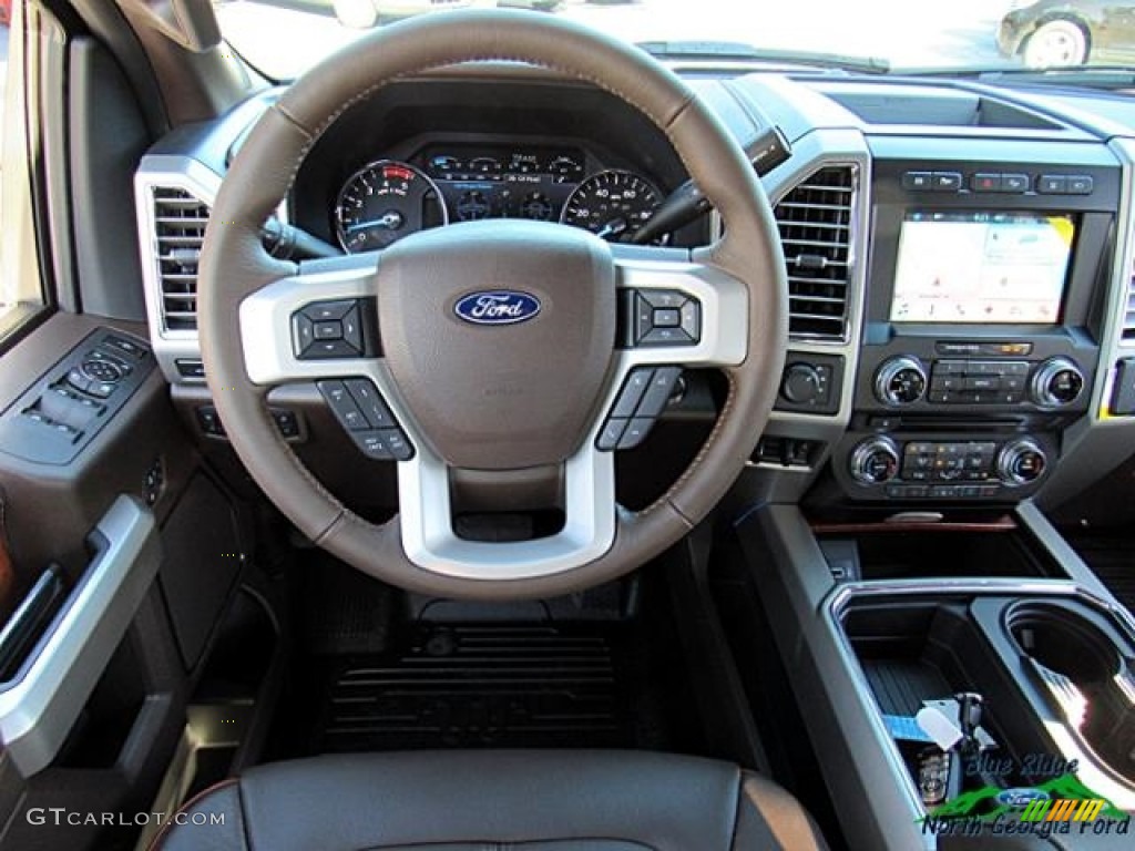 2017 F450 Super Duty King Ranch Crew Cab 4x4 - Shadow Black / King Ranch Java photo #13